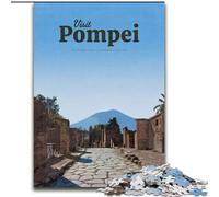 Puzzle da 1000 pezzi per adolescenti, regalo Visita Pompei, analisi e logica con pezzi completamente interconnessi e di forma casuale, per bambini dai 14 anni in su, 50x75cm