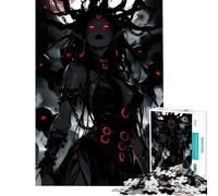 Puzzle da 1000 pezzi per adolescenti Regina degli Elfi Oscuri con Occhi Rossi gioco educativo regalo di compleanno per divertimento in famiglia (dimensioni 38x52cm)