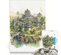 Puzzle da 1000 pezzi per adolescenti Regno dell'Asia gioco rilassante sfida impegnativa compleanno 38x52cm
