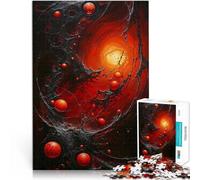 Puzzle da 1000 pezzi per adolescenti Rete planetaria per il giocattolo di sfida del gioco educativo Regalo di compleanno, regali, arte murale 52x38cm