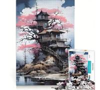 Puzzle da 1000 pezzi per adolescenti: Rifugi mistici nel castello Decorazione da parete Giocattolo per passare il tempo durante le vacanze Per rafforzare l'amore tra le coppie 50x75cm