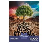 Puzzle Da 1000 Pezzi Per Adolescenti Rise Strong Puzzle Per Adulti Gioco Pratico Sfida Difficile Regali Per Amici E Familiari 52x38cm/1000pcs