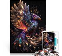 Puzzle da 1000 pezzi per adolescenti Rising Phoenix a colori Giocattoli per l'intrattenimento in famiglia Regalo di opere d'arte 38x26cm