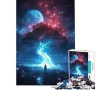 Puzzle da 1000 pezzi per adolescenti Risveglio Celeste Giocattolo avvincente per coltivare la pazienza Giochi rilassanti Corsa di velocità manuale Ottimo regalo (Dimensioni 38x52cm)