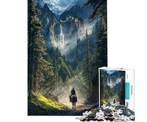 Puzzle da 1000 pezzi per adolescenti: ritorno alla Valle Nascosta Puzzle per adulti: gioco pratico divertente e umoristico attività divertenti da fare a casa (dimensioni 50x75cm)