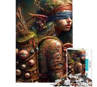 Puzzle da 1000 pezzi per adolescenti ritratto della foresta delle fate puzzle per adulti giocattolo fai da te gioco di analisi e logica stimolante regalo (dimensioni 38x26cm)