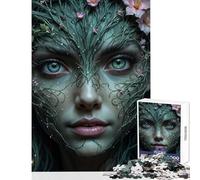 Puzzle da 1000 pezzi per adolescenti ritratto dello spirito della natura giocattolo decorazione da parete ottimo regalo per giochi educativi ogni pezzo è unico - Dimensioni 38x26cm