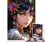 Puzzle da 1000 pezzi per adolescenti ritratto di bellezza divina gioco pratico regalo di compleanno decorazione per la casa giocattolo allena la tua mente e le tue mani (38x52cm)