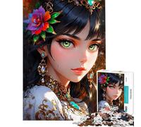 Puzzle da 1000 pezzi per adolescenti ritratto di bellezza divina puzzle per adulti giochi rilassanti migliora la memoria regalo per amici e familiari (dimensioni 38x26cm)