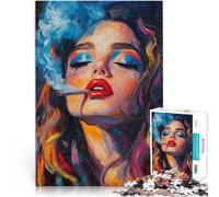 Puzzle da 1000 pezzi per adolescenti Ritratto di bellezza Giocattolo educativo per l'apprendimento Regalo di compleanno, regali, arte murale 52x38cm