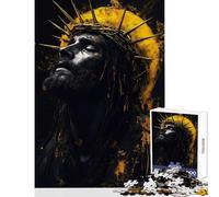 Puzzle da 1000 pezzi per adolescenti ritratto di Gesù decorazioni per la casa giocattoli idee regalo per giochi educativi allena il tuo cervello e le tue mani dimensioni 50x75cm