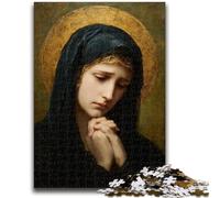 Puzzle da 1000 pezzi per adolescenti Ritratto di Maria, la madre, puzzle per adolescenti, educativo e didattico, ideale come regalo per tutta la famiglia, 38x26cm