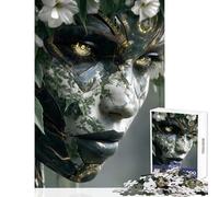 Puzzle da 1000 pezzi per adolescenti ritratto di una dea della natura cibernetica giocattolo educativo regalo per donne e uomini gioco rompicapo collezione di artisti belle arti dimensioni 38x26cm