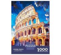 Puzzle Da 1000 Pezzi Per Adolescenti Roma Art Puzzle Gioco Pratico Difficile Regali Per Amici E Familiari 52x38cm/1000pcs