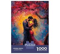 Puzzle Da 1000 Pezzi Per Adolescenti Romantic Couple Under Tree Puzzle Per Adulti Fai Da Te Giocattoli Sfida Difficile Regali Per Amici E Familiari 52x38cm/1000pcs
