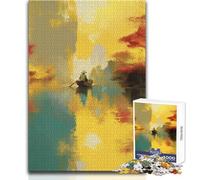 Puzzle da 1000 pezzi per adolescenti, rompicapo sull'alba vietnamita, giochi per famiglie, idee regalo per la decorazione della casa, dimensioni 50x75cm