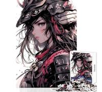 Puzzle da 1000 pezzi per adolescenti RONIN SAMURAI GIRL Decorazione per la casa Giocattoli Ottimo regalo per giochi di famiglia Collezione di artisti Belle arti Dimensioni 38x52cm