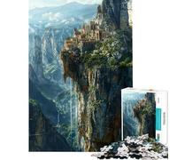 Puzzle da 1000 pezzi per adolescenti: Rovine del Santuario Dimenticato Puzzle per ragazzi giochi rilassanti per tutta la famiglia stimola l'allenamento cerebrale (dimensioni 50x75cm)