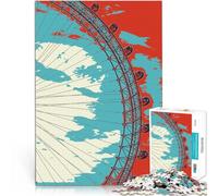 Puzzle da 1000 pezzi per adolescenti Ruota panoramica London Eye Giocattoli Giochi Educativi Antistress perché è ideale come regalo per tutta la famiglia 50x70cm