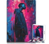 Puzzle da 1000 pezzi per adolescenti Rush of The City Learning Educational Impossible Game Regalo di compleanno (dimensioni 38x52cm)