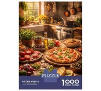 Puzzle Da 1000 Pezzi Per Adolescenti Rustic Italian Kitchen Feast Puzzle Per Adulti Gioco Pratico Analisi E Logica Regalo Di Compleanno, Regali, 38x26cm/1000pcs