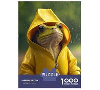 Puzzle Da 1000 Pezzi Per Adolescenti Sad Frog Puzzle Per Adolescenti Gioco Per Famiglie Migliora La Memoria Regali Unici Per Compleanno E Natale 38x26cm/1000pcs