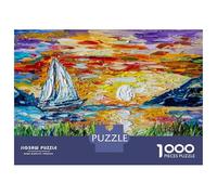 Puzzle Da 1000 Pezzi Per Adolescenti Sailing on The Lake Puzzle Per Adolescenti Giocattolo Decorazione Da Parete Regali Per Donne Regalo Di Compleanno, Regali, 70x50cm/1000pcs