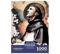 Puzzle Da 1000 Pezzi Per Adolescenti Saint Dominic De Guzman Puzzle Per Adulti Giochi Rilassanti Vacanza A Casa Passatempo Impegnativo Da Completare 52x38cm/1000pcs
