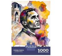Puzzle Da 1000 Pezzi Per Adolescenti Saint Martin De Porres Puzzle Per Adulti Giochi Rilassanti Regali Per Donne Interazione Genitore-figlio 70x50cm/1000pcs