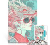 Puzzle da 1000 pezzi per adolescenti Sakura Madre del Drago Antistress Vacanza in patria Uccidere il tempo Regalo divertente 50x70cm