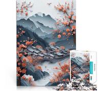 Puzzle da 1000 pezzi per adolescenti Sakura Serenity per il giocattolo di sfida del gioco educativo perché è ideale come regalo per tutta la famiglia 52x38cm