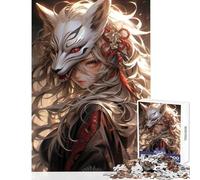 Puzzle da 1000 pezzi per adolescenti Samurai Angelo Decorazione per la casa Giocattoli Regali di Babbo Natale segreto Gioco educativo Aiuta l'esercizio del cervello Dimensioni 50x75cm