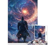 Puzzle da 1000 pezzi per adolescenti Samurai e Vortice Cosmico Giocattoli antistress Regalo per compleanni Gioco educativo Attività divertenti a casa Dimensioni 38x52cm