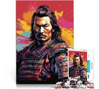 Puzzle da 1000 pezzi per adolescenti Samurai - L'arte del samurai solitario Rompicapo per perché è ideale come regalo per tutta la famiglia 38x26cm