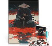 Puzzle da 1000 pezzi per adolescenti Samurai nel sangue Difficile da completare ma divertente e umoristico gioco di sfida unico 38x26cm