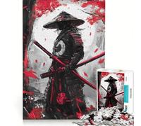 Puzzle da 1000 pezzi per adolescenti Samurai Revenge antistress divertente attività da fare in casa ideale come regalo 38x52cm