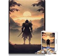 Puzzle da 1000 pezzi per adolescenti Samurai Warrior Giappone Giocattolo Gioco intellettuale Vacanza a casa Uccidere il tempo Regali di Babbo Natale segreto Dimensioni 50x75cm