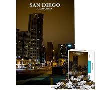 Puzzle da 1000 pezzi per adolescenti San Diego gioco educativo e stimolante per tutta la famiglia ideale come regalo (dimensioni 75x50cm)