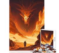 Puzzle da 1000 pezzi per adolescenti Sand Dragon Gate Decorazione per la casa Giocattoli Regalo per compleanni Giochi educativi Ogni pezzo è unico - Dimensioni 50x75cm