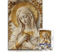Puzzle da 1000 pezzi per adolescenti Santa Maria Maddalena, gioco di sfida difficile per famiglie, adatto a partire dai 14 anni (dimensioni 38x52cm)