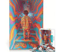 Puzzle da 1000 pezzi per adolescenti "Scala infinita", gioco educativo, decorazione da parete, ideale come regalo 38x26cm
