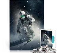 Puzzle da 1000 pezzi per adolescenti Sciare Giocattoli che creano dipendenza e sfidano l'intelligenza del cervello Un'opera d'arte 52x38cm