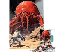 Puzzle da 1000 pezzi per adolescenti scontro tra mostri spaziali gioco educativo da 1000 pezzi un'opera d'arte gioco educativo per tutta la famiglia (38x52cm)