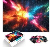 Puzzle da 1000 pezzi per adolescenti Scoppio Cosmico Giocattolo educativo intellettuale decomprimente Migliorare l'amore tra le coppie 75x50cm
