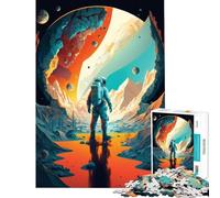 Puzzle da 1000 pezzi per adolescenti: scopri mondi alieni Puzzle da 1000 pezzi per la decorazione della casa giocattolo con taglio di precisione regalo di compleanno regalo di viaggio (38x26cm)