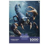 Puzzle Da 1000 Pezzi Per Adolescenti Scorpion Sea Puzzle Per Adulti Giocattoli Fai Da Te Ma Divertenti E Umoristici Aiutano L'esercizio Del Cervello 52x38cm/1000pcs