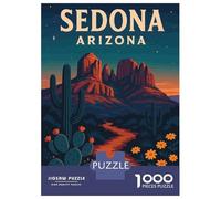 Puzzle Da 1000 Pezzi Per Adolescenti Sedona Arizona - Desert Magic And Red Rock Trails Puzzle Per Adulti Giochi Rilassanti Ma Divertenti E Umoristici Sfida Da Completare 70x50cm/1000pcs