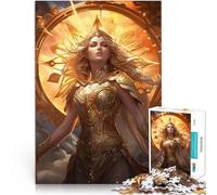 Puzzle da 1000 pezzi per adolescenti Segno zodiacale della Vergine Giocattoli fai da te Ogni pezzo è unico - Gioco divertente e stimolante per tutta la famiglia 75x50cm