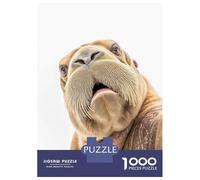 Puzzle Da 1000 Pezzi Per Adolescenti Selfie Walrus Playful Animal Decor Puzzle Per Adulti Giochi Divertenti Migliorano La Memoria Aiutano Ad Allenare Il Cervello 38x26cm/1000pcs
