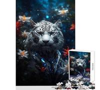Puzzle da 1000 pezzi per adolescenti Sentinella della foresta Giocattolo Decorazione da parete Ottimi regali e giocattoli Gioco pratico con poster abbinato e quiz Dimensioni foglio 50x75cm